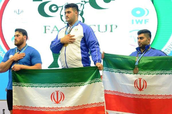 مدال‌های دسته ۱۰۵+ کیلوگرم بین نمایندگان ایران تقسیم شد