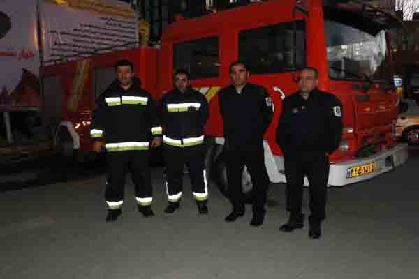 آماده باش نیروهای آتش نشانی شهرداری ارومیه در نوروز ۹۶‏