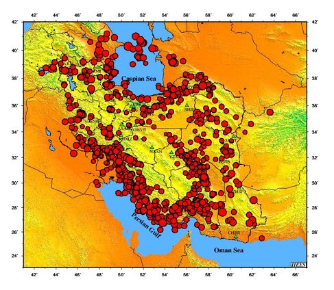 نتیجه تصویری برای زلزله در ایران