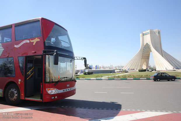 دور تهران با اتوبوس گردشگری