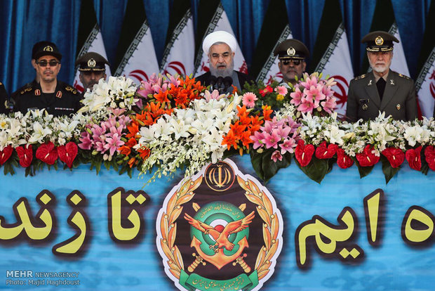 مراسم رژه نیروهای مسلح در تهران 