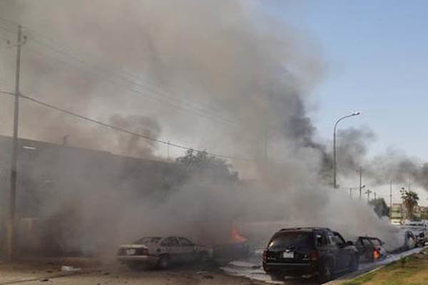انفجار خودرو بمبگذاری شده در فلوجه در غرب عراق
