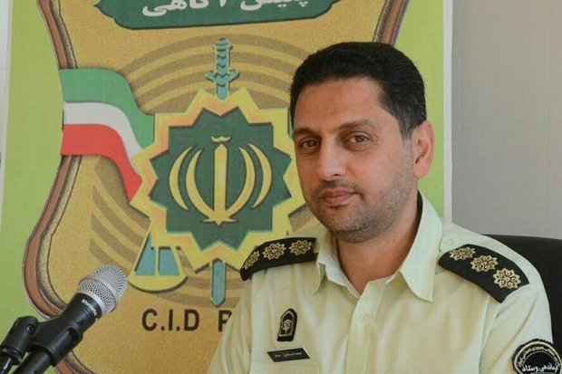 سرهنگ محمد حداد رییس پلیس آگاهی استان سمنان - کراپ‌شده
