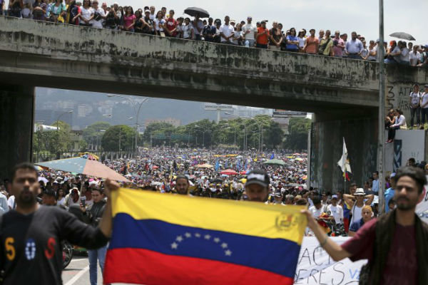 اعتراضات ونزوئلا