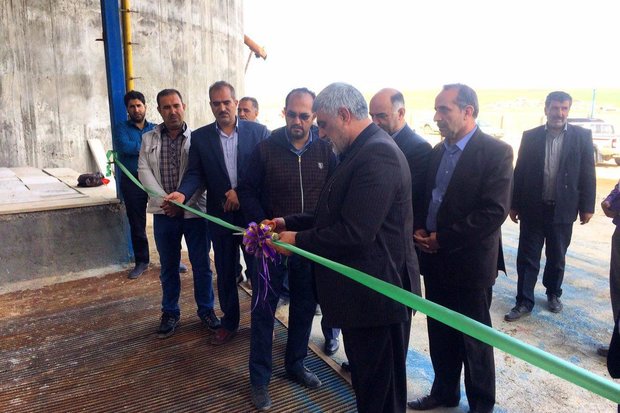 سیلوی ذخیرهسازی گندم شهرستان دلفان افتتاح شد مهرداد غضنفری - کراپشده