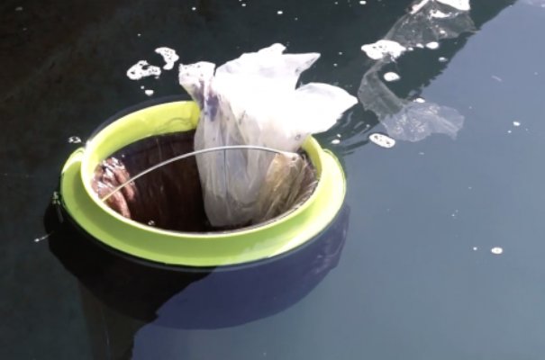 سطل آشغال شناور برای بنادر