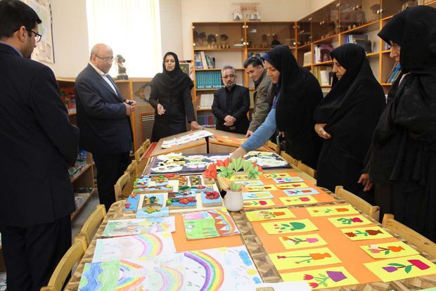 بازدید از اجری طرح کنون مدرسه در مرکز شماره ۶ کانون پرورش فکری تبریز 