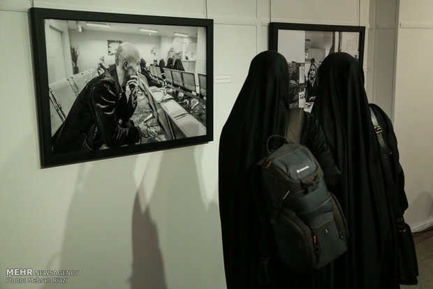 افتتاح نمایشگاه عکس جنگ خاموش