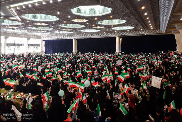 رئیسی در اجتماع بزرگ حامیان در تهران: شب انتخابات ازکجا بودجه سازمان های تحت پوشش را۳ برابر کردید