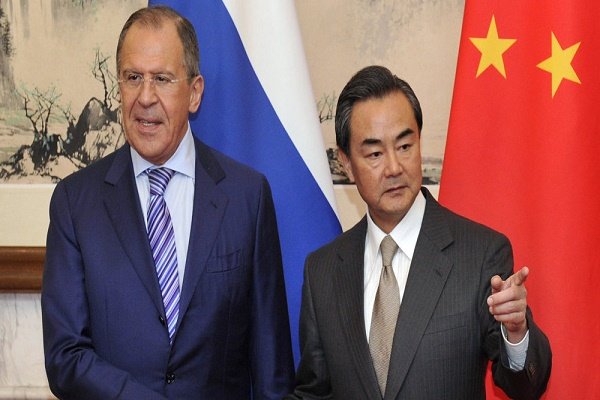 دیدار رسمی وزرای خارجه چین و روسیه