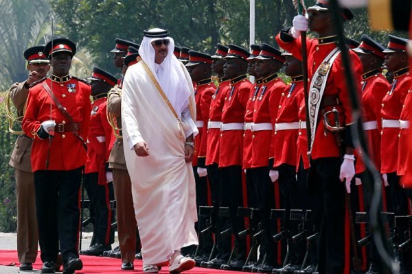 وزیر خارجه کویت با امیر قطر دیدار کرد