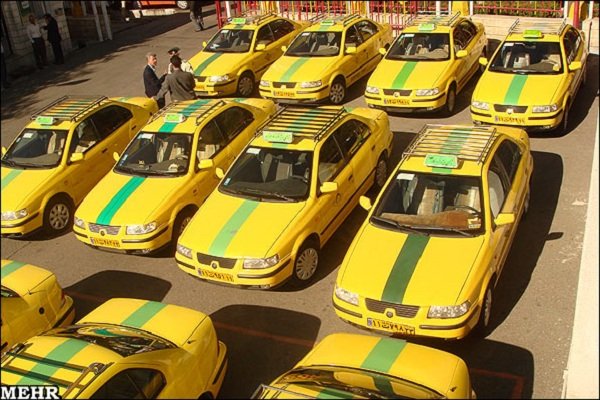 ابلاغ افزایش ۱۰ درصدی کرایه های تاکسی