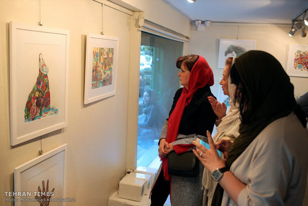 86-year-old art phenom showcases works at Golestan Gallery