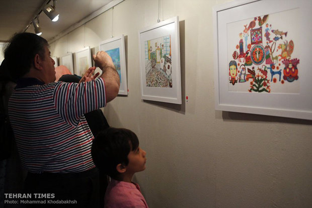 86-year-old art phenom showcases works at Golestan Gallery