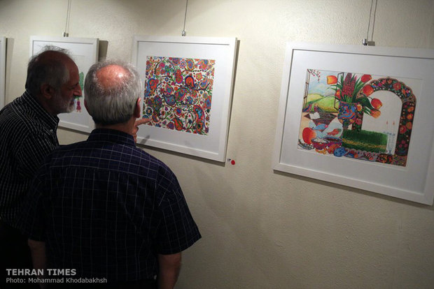 86-year-old art phenom showcases works at Golestan Gallery