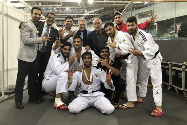 تیم ملی جودو ایران در آسیا سوم شد