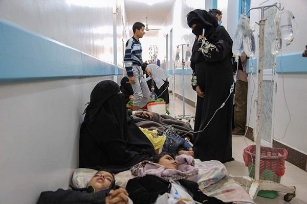 بیماری وبا در یمن
