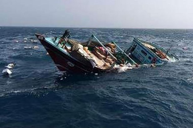 غرق شدن یک شناور خدماتی در دریای خزر/۴ سرنشین مفقود شدند