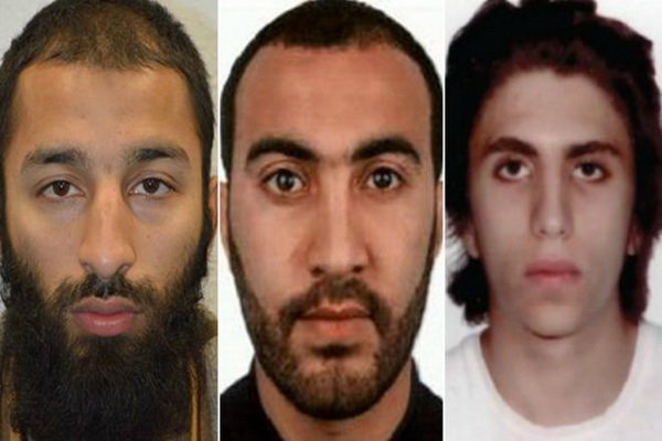 مظنونان اقدامات تروریستی در نگلیس