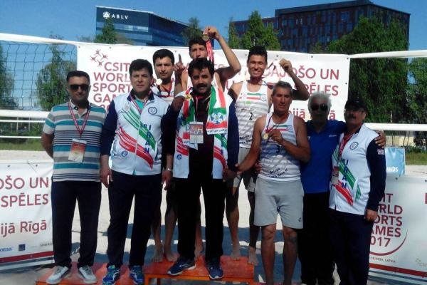 تیم والیبال ساحلی کارگری ایران