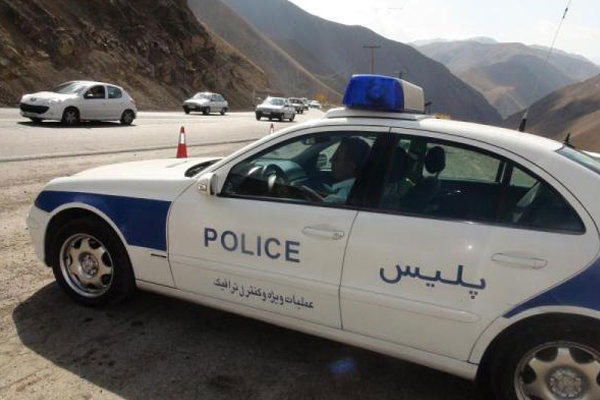 ۴۰ اکیپ پلیس محسوس و نامحسوس تردد در جاده‌های یزد را رصد می‌کنند