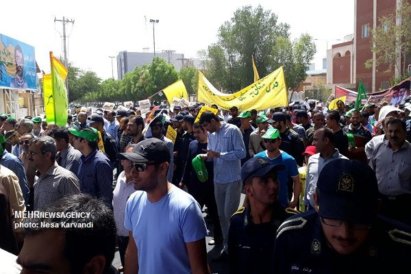 راهپیمایی روز جهانی قدس بوشهر