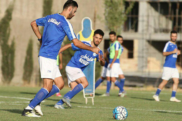 پژمان منتظری - تمرین تیم فوتبال استقلال 