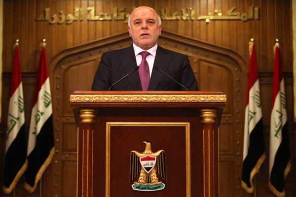 العبادی:همه پرسی استقلال اقلیم کردستان عراق غیر قانونی است