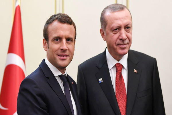 اردوغان و ماکرون