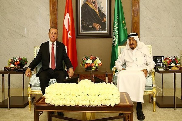 رئیس جمهور ترکیه و پادشاه عربستان در جده دیدار و گفتگو کردند