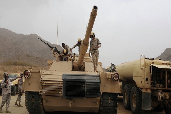 انهدام تانک «آبرامز» ارتش عربستان در جیزان