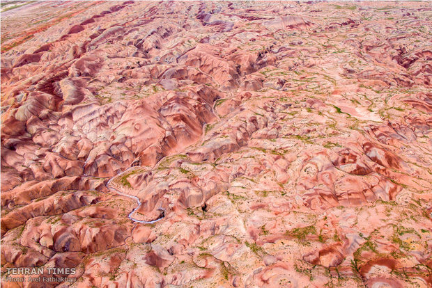 Dance of colors in desert of dreams