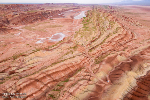Dance of colors in desert of dreams