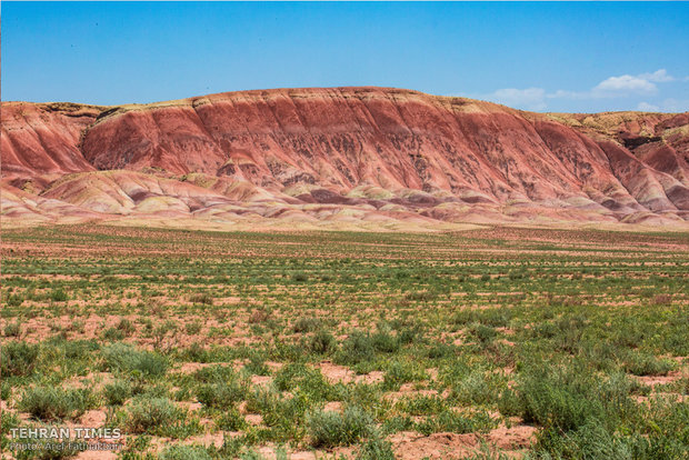 Dance of colors in desert of dreams