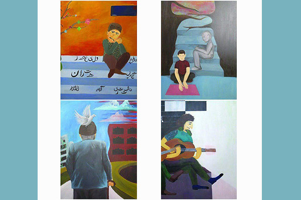 برگزاری نمایشگاه نقاشی گروهی نوجوانان «روزهای نه چندان دور»