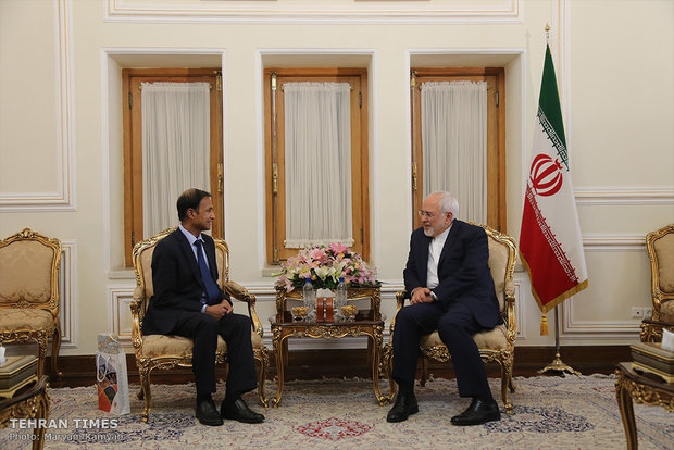 Foreign ambassadors submit credentials to Iran’s Zarif