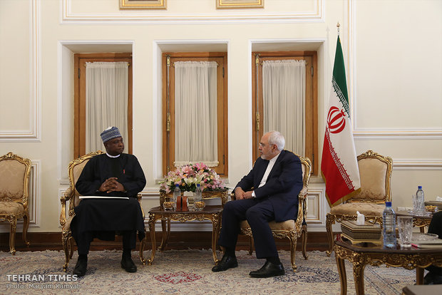 Foreign ambassadors submit credentials to Iran’s Zarif