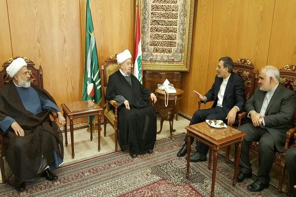 جابری انصاری با رئیس مجلس اعلای شیعیان لبنان دیدار کرد