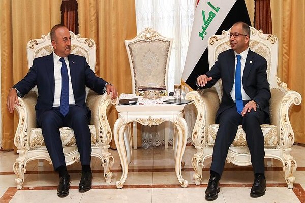 وزیر خارجه ترکیه با رئیس مجلس عراق دیدار کرد