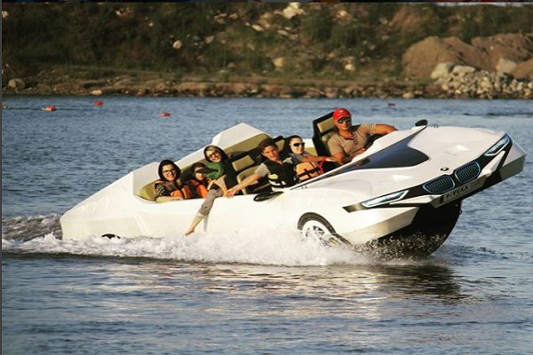 ایرانی‌ها BMW و قایق را باهم ترکیب کردند!