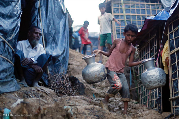 مشارکت معاونت بهداشت هلال احمر در کمک رسانی به مردم میانمار