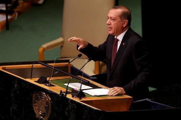 اردوغان هشدار داد: با نابودی سوریه تروریسم ریشه می‌گیرد