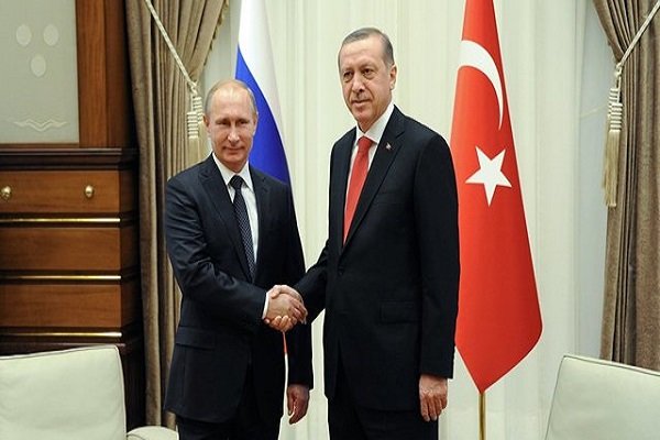 گفتگوی تلفنی پوتین و اردوغان/تأکید بر حفظ وحدت اراضی سوریه و عراق