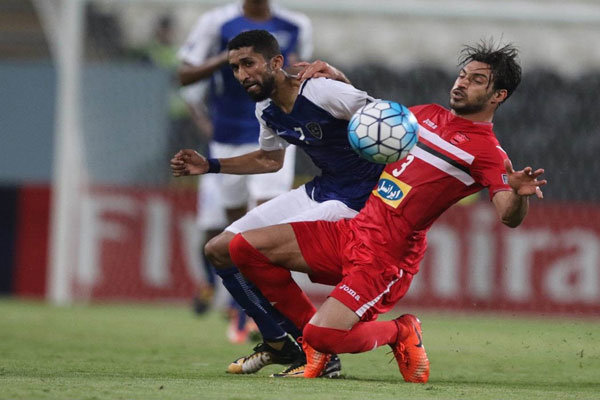 دیدار تیم های فوتبال پرسپولیس و الهلال 