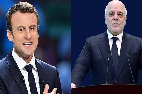 رئیس جمهور فرانسه بر حمایت از اقدامات دولت عراق تاکید کرد