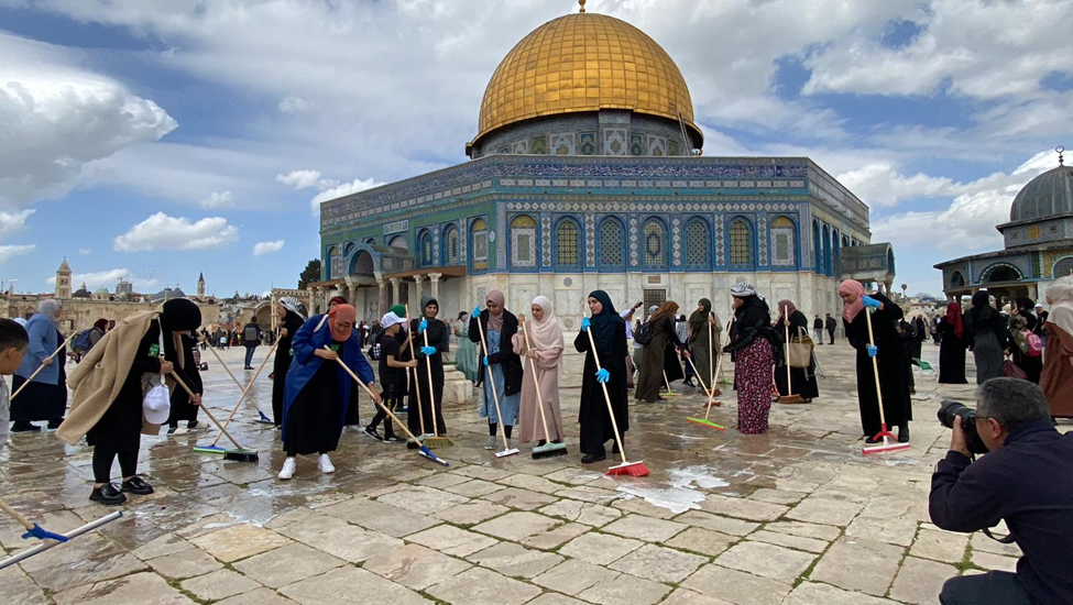 استقبال ویژه فلسطینیان از ماه رمضان به روایت تصویر