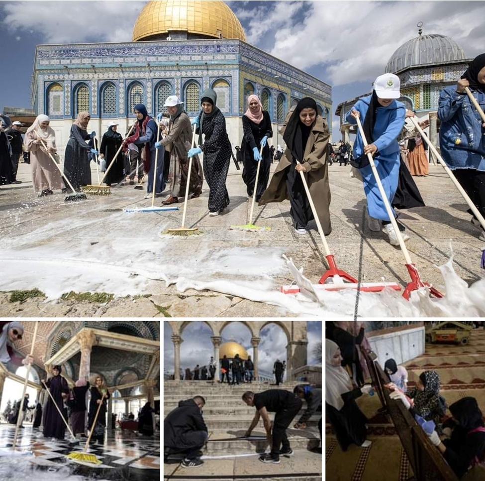 استقبال ویژه فلسطینیان از ماه رمضان به روایت تصویر