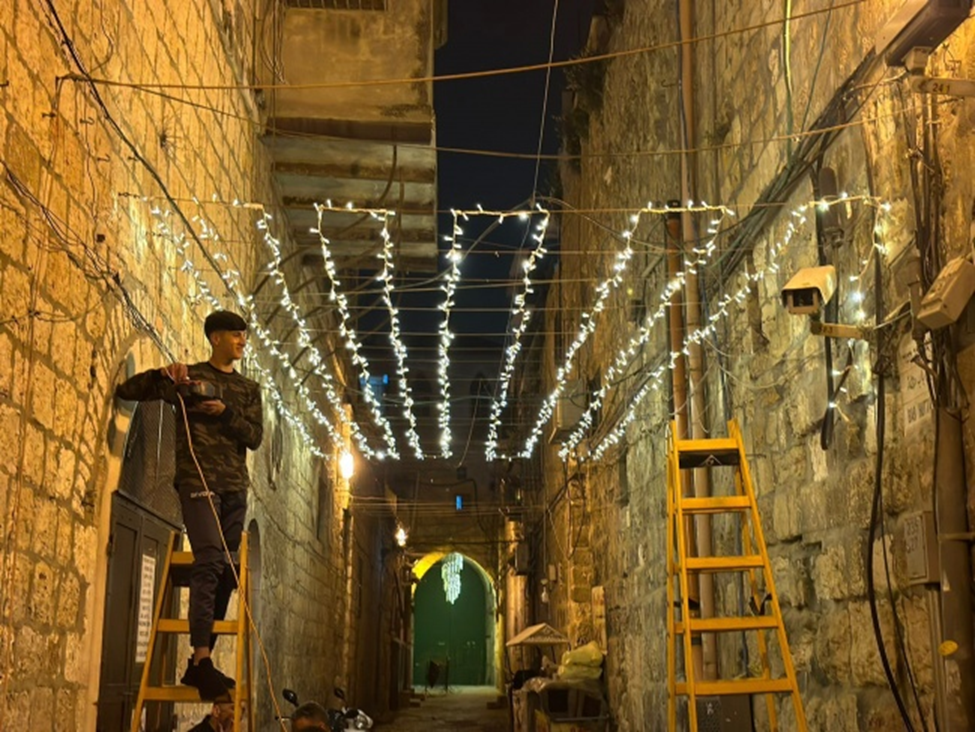 استقبال ویژه فلسطینیان از ماه رمضان به روایت تصویر