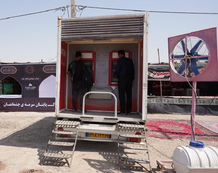 میزبانی از زائران اربعین در مواکب شهدای بانک ملت