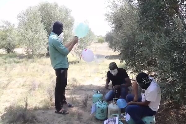 بالُنهای آتشزا؛ سلاح راهبردی محاصره شدگان فقیر غزه